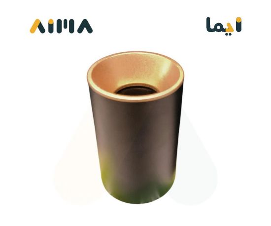 صورة كوداك سلندر المنيوم مانع توهج مفرد اسود و برونزي